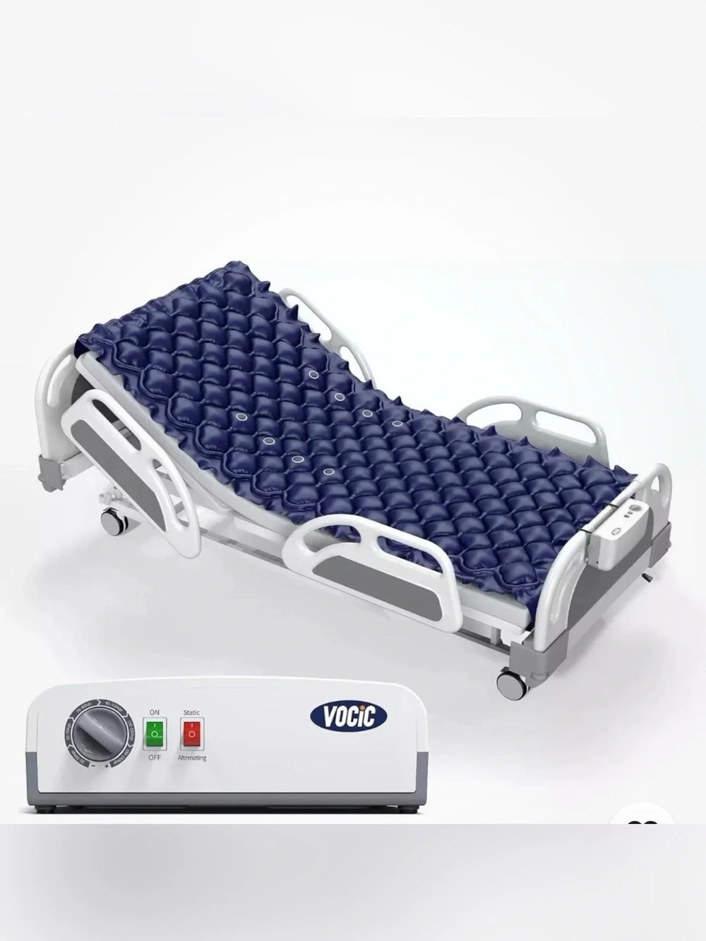 VOCIC Alternating Air Pressure Mattress Pad - Bed Sore Prevention S34